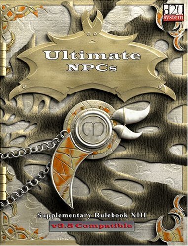 Ultimate NPCs d20 Supplement Cover