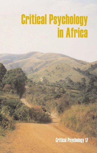 Critical Psychology in Africa (Critical Psychology) Cover