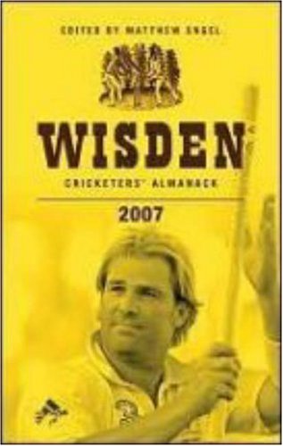 Wisden Cricketers' Almanack 2007 (Wisden Cricketers' Almanack) Cover