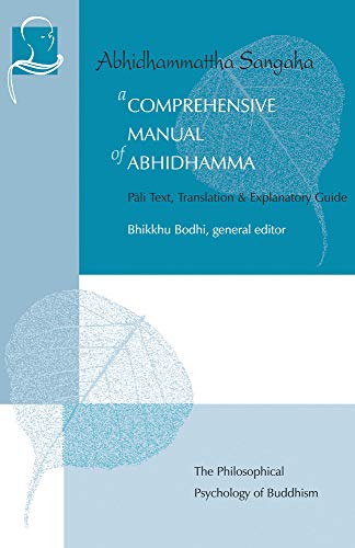 A comprehensive manual of Abhidhamma Cover