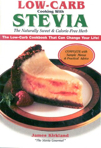 Low-carb cooking with stevia Cover