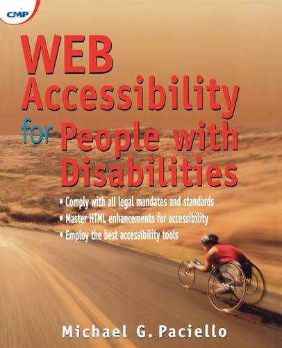Web accessibility for people with disabilities Cover