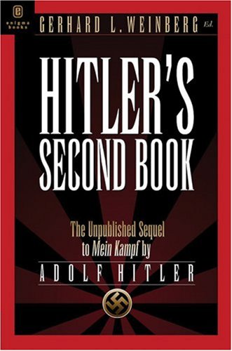 Hitler's second book Cover