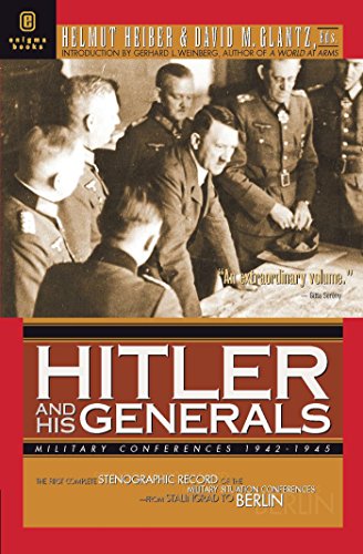 Hitler and His Generals Cover