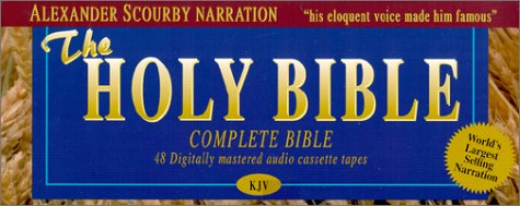 King James Complete Bible on Audio Tape Cover
