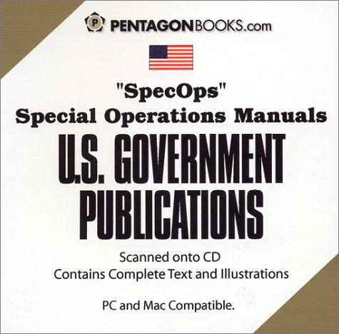 SpecOps - Special Operations Manuals on CD-ROM Cover