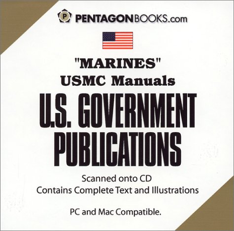 Marines - USMC manuals on CD-ROM Cover