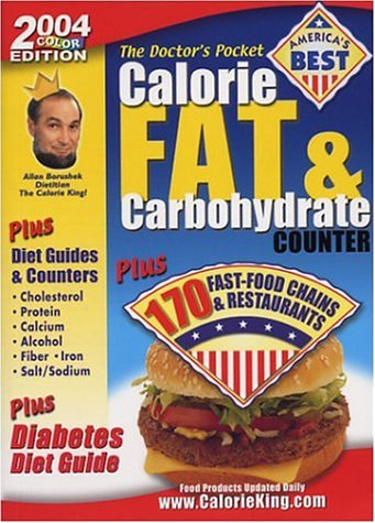 The doctor's pocket calorie fat & carbohydrate counter Cover