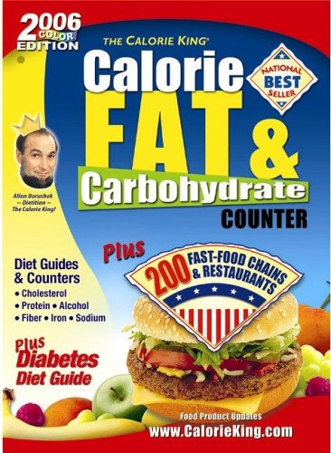 The Calorie King's 2006 Calorie, Fat & Carbohydrate Counter Cover