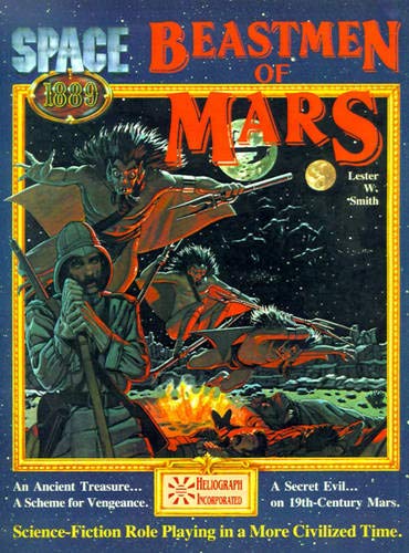 Beastmen of Mars / Canal Priests of Mars (Space 1889 Sci-Fi Roleplaying) Cover