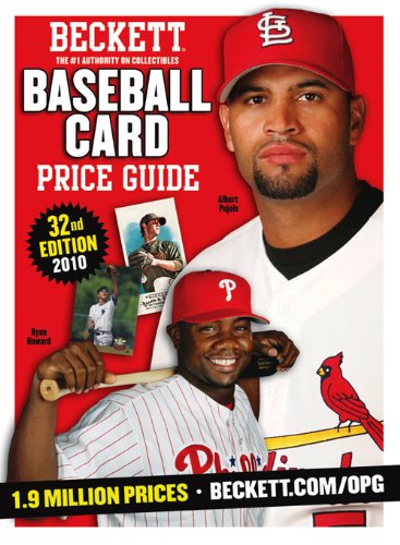 Beckett Baseball Card Price Guide 2010 Cover