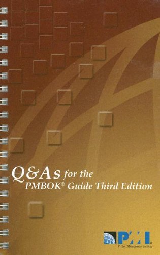 Q & As for the PMBOK Guide Cover