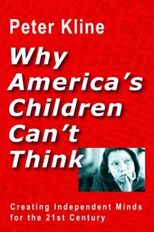 Why America's Children Can't Think Cover