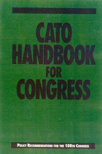 Cato handbook for Congress Cover