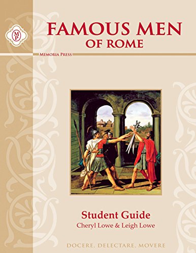 Famous Men of Rome Student Guide Cover