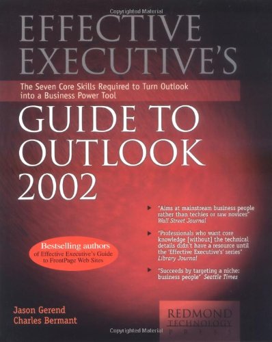 Effective executive's guide to Outlook 2002 Cover
