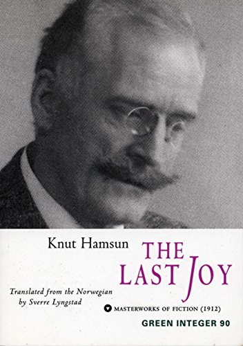 The Last Joy (Green Integer Books, 115) Cover