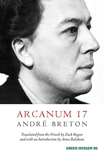 Arcanum 17 (Green Integer Books, 99) Cover
