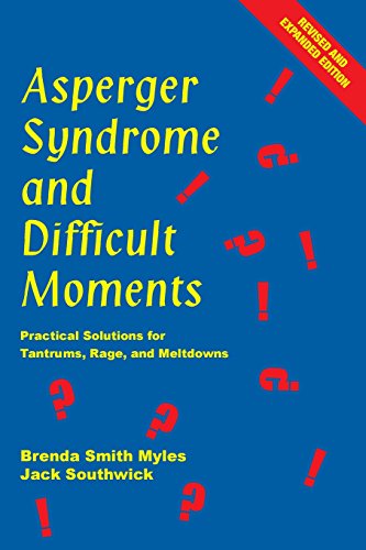 Asperger Syndrome And Difficult Moments Cover