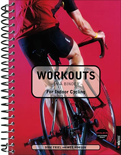 Workouts in a binder for indoor cyclists Cover
