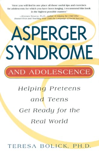 Asperger Syndrome and Adolescence Cover