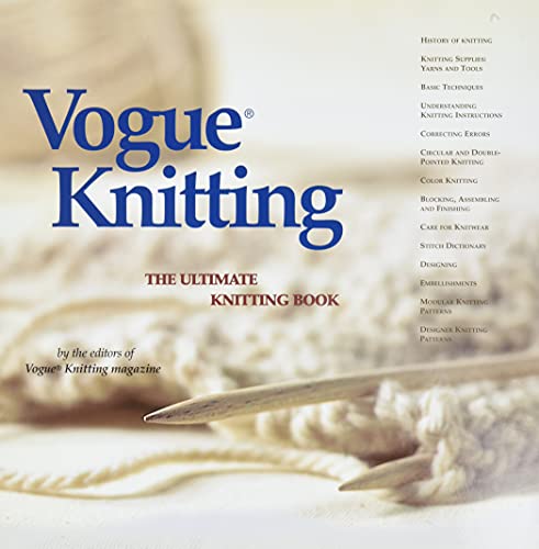 Vogue Knitting Cover