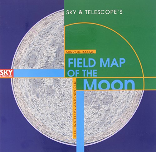 Sky & Telescope's Mirror-Image Field Map of the Moon Cover