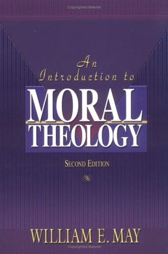 An introduction to moral theology Cover