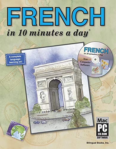 FRENCH in 10 minutes a dayÂ® with CD-ROM (10 Minutes a Day) Cover
