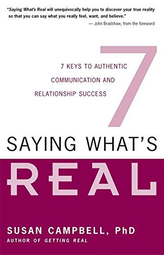 Saying What's Real Cover