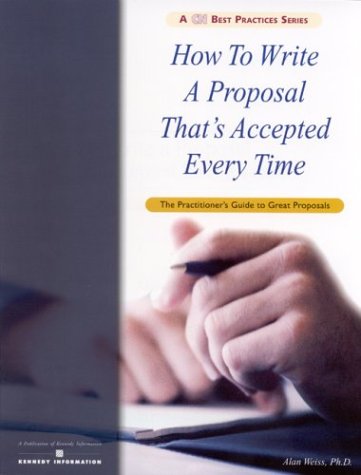 How To Write A Proposal That's Accepted Every Time Cover