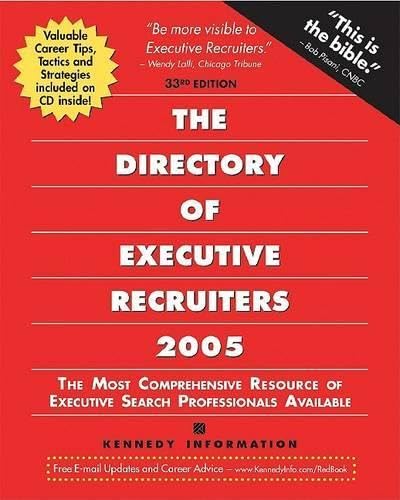 The Directory of Executive Recruiters, 2005-2006 Cover