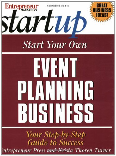 Entrepreneur magazine's start your own event planning service Cover