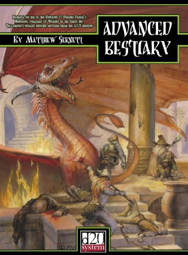 Advanced Bestiary (Dungeons & Dragons d20 3.5 Fantasy Roleplaying) Cover