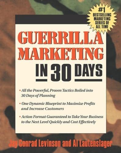 Guerrilla marketing in 30 days Cover