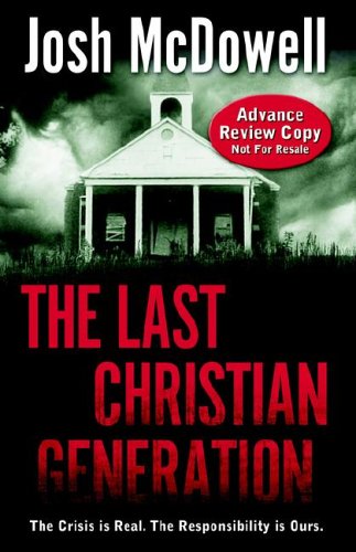 The last Christian generation Cover