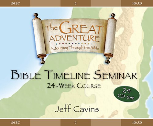 Great Adventure Bible Timeline 24 week cd's Cover