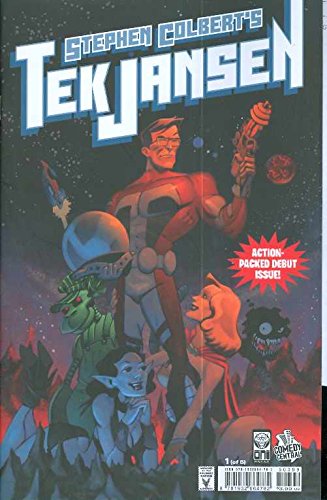 Stephen Colbert's Tek Jansen #1 Cover