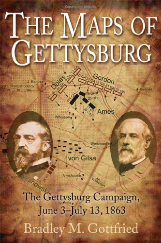 The Maps of Gettysburg Cover