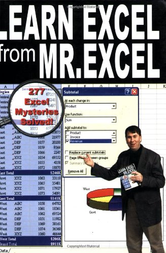 Learn Excel from Mr. Excel Cover