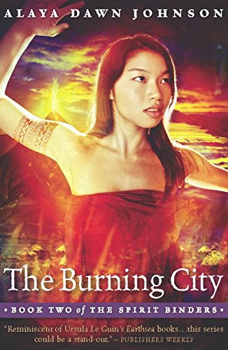 The burning city Cover
