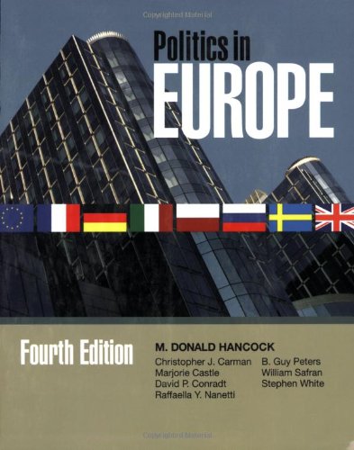 Politics in Europe Cover