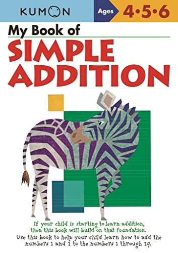 My Book Of Simple Addition Cover