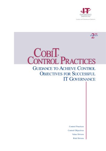COBIT Control Practices Cover