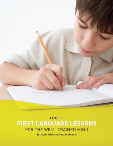 First language lessons for the well-trained mind. Cover