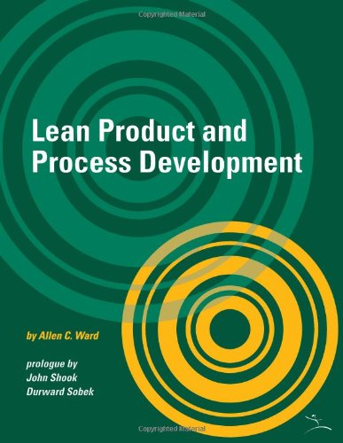 Lean Product and Process Development Cover