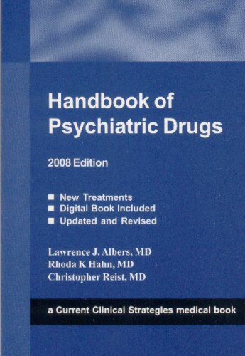 Handbook of Psychiatric Drugs, 2008 Edition (Handbook of Psychiatric Drugs) Cover