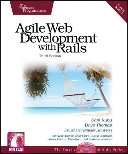 Agile web development with rails Cover