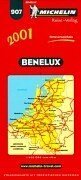 Michelin 2001 Benelux Map Cover