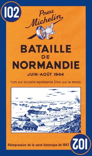 Michelin Battle of Normandy Map No.102 Cover